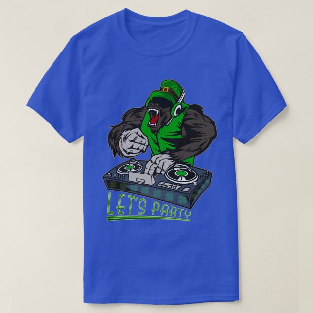 Disc Jockey Djane Gorilla DJ Controller St  T-Shirt (Design Front)