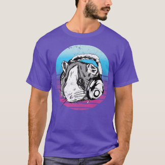 Disc Jockey Headphones I Music Festival I DJ Guine T-Shirt