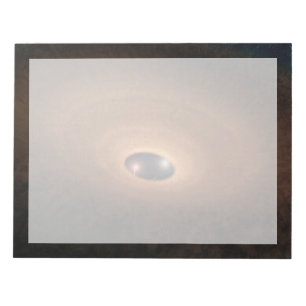 Disc Of Dusty Material Leftover From Star Forming Notepad