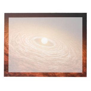 Disc Of Material Surrounding Star Fu Orionis. Notepad