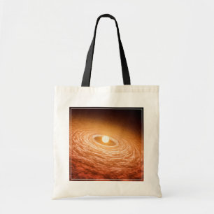 Disc Of Material Surrounding Star Fu Orionis. Tote Bag
