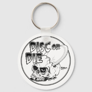 Disc Or Die Key Ring