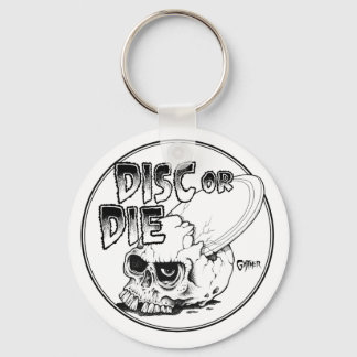 Disc Or Die Key Ring