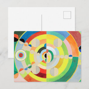 Disc-Relief Robert Delaunay Postcard