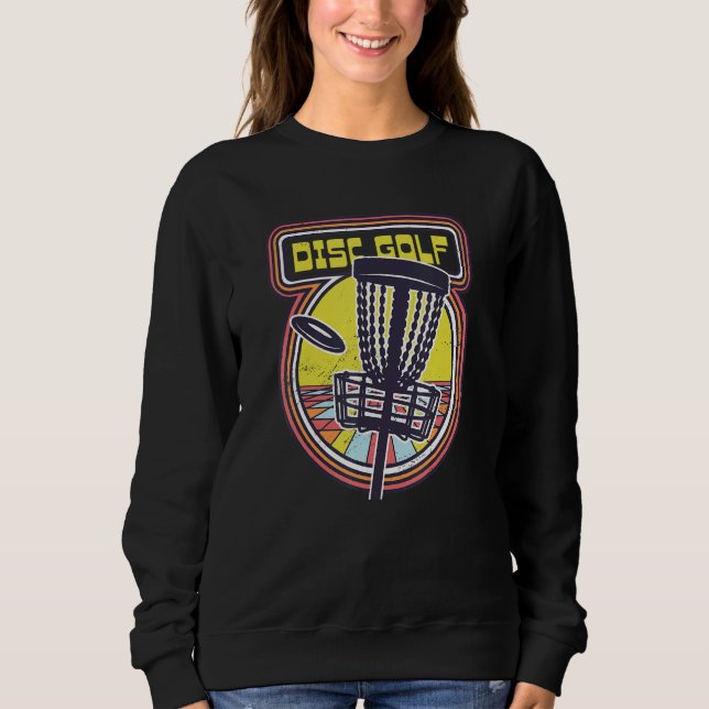 Discgolf Champ Champion Meister Sieger Frisbee Gol Sweatshirt (Front)