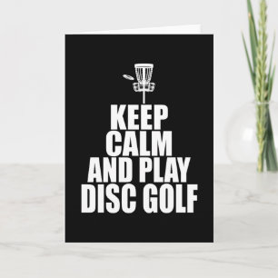 Discgolf Discgolfer Discgolf Player Card