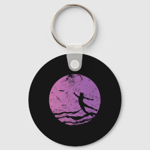 Discgolf Is Much Too Fast For You  Key Ring
