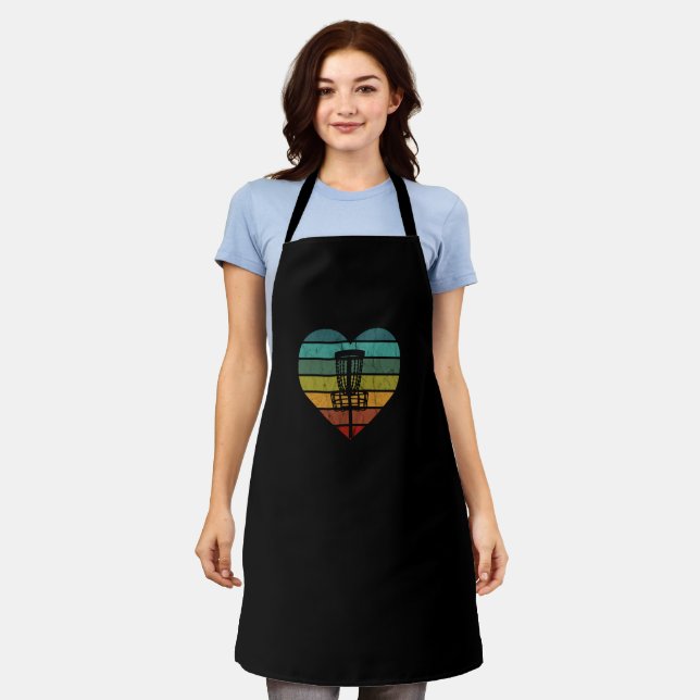 DiscGolf - Retro Vintage Target Basket Apron (Worn)