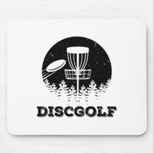 Discgolf Ultimate Frisbee Throw It In The Sket Dis Mouse Pad