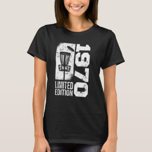 DiscGolf Vintage 1970 Birthday Disc-Golfing Game D T-Shirt