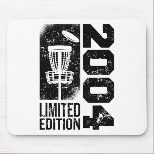 Discgolf Vintage 2004 Birthday Disc-golfing Game D Mouse Pad
