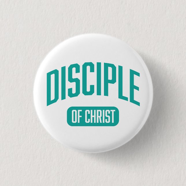 Disciple Seagreen Button (Front)