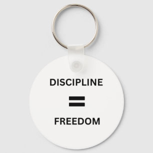 Discipline = Freedom – The Key To Success Sticker Ring