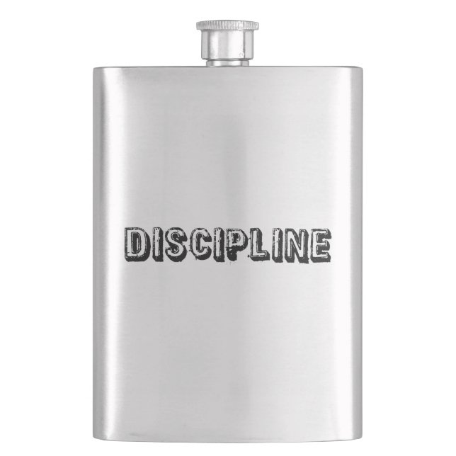 Discipline Hip Flask (Front)