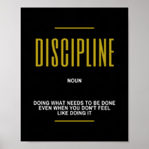 Discipline Inspirational Quote
