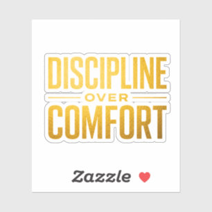 Discipline Over Comfort Shirt Motivation & Minds