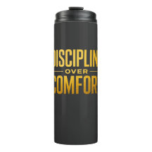 Discipline Over Comfort Shirt | Motivation & Minds