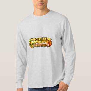Discipline Over Emotion Gold Trading Mindset Long  T-Shirt