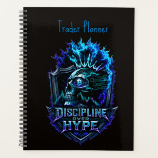 Discipline Over Hype Bitcoin Crypto Mindset Design Planner