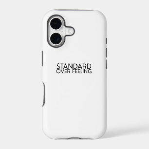 Discipline Over Motivation Minimalist iPhone Case