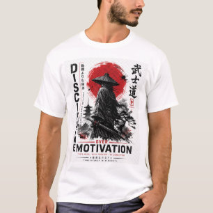Discipline Over Motivation Samurai Shirt –