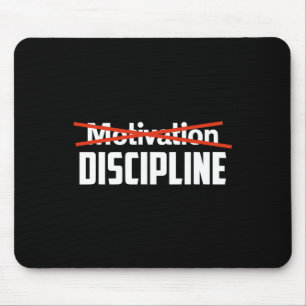 Discipline Over Motivation Sigma Grindset Resist S Mouse Pad
