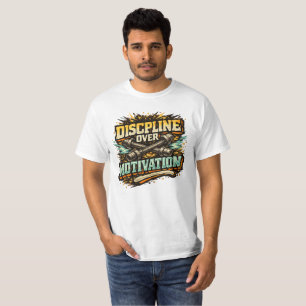 Discipline Over Motivation T-Shirt