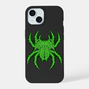 Discipline Spider Green Gym Bodybuilding Art iPhone 15 Case