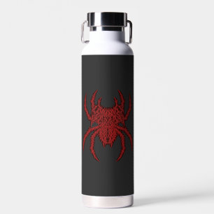 Discipline Spider Gym Bodybuilding Aesthetic Water Bottle