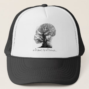 Discipline Tree and Logo Trucker Hat