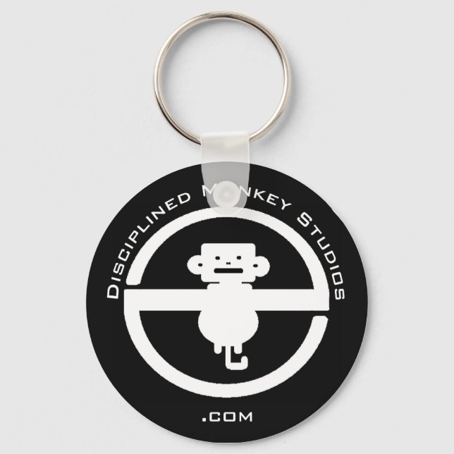 Disciplined Monkey Studios Key Chain (Front)
