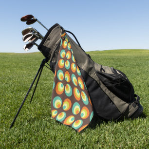 Disco 70s 60s Retro Pop Culture Golf Towel