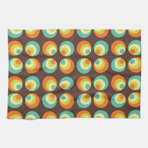 Disco 70s 60s Retro Pop Culture Tea Towel