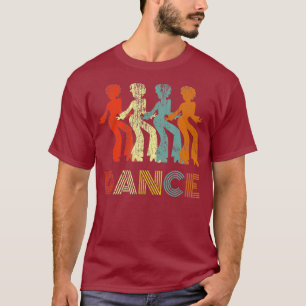 Disco 70s Dance  Music Vintage Retro Disco Tee