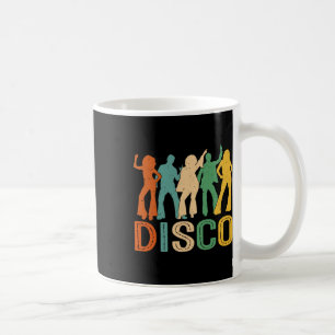 Disco 70s Disco Themed Shirt Vintage Retro Dancing Coffee Mug