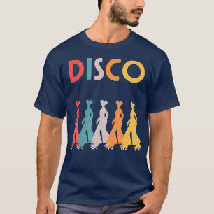 Disco 70s Disco Themed Vintage Retro Dancing T-Shirt
