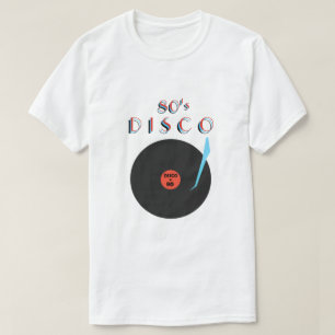 Disco 80's - Retro Party - White T-Shirt