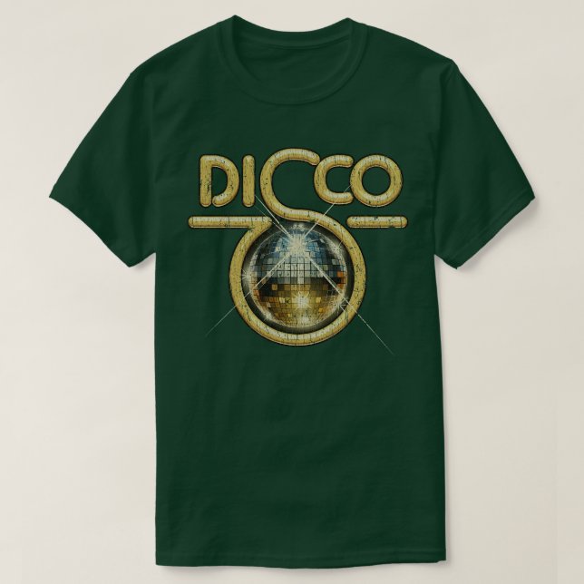 Disco Ball 1977 T-Shirt (Design Front)