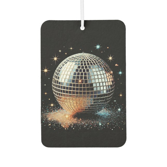 Disco ball air freshener! car air freshener (Front)