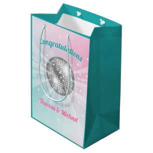 Disco Ball Baby Shower Medium Gift Bag