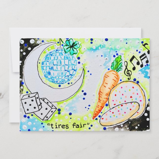 Disco Ball Card (Front)