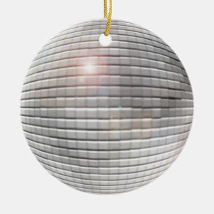 disco ball ceramic Ornaments