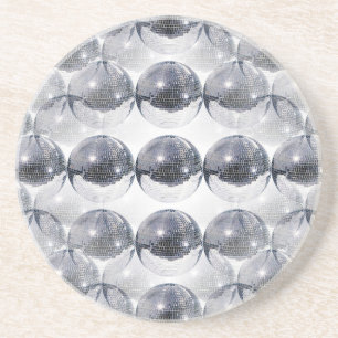 disco ball coaster