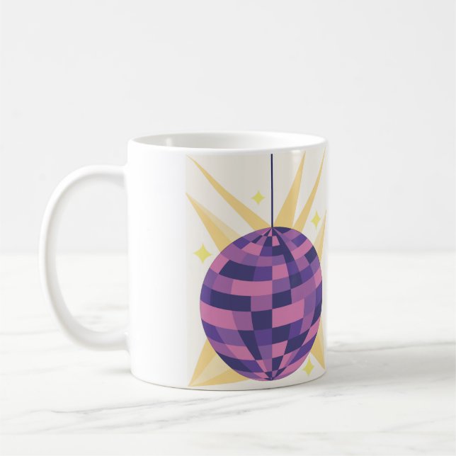 Disco Ball Coffee Mug (Left)