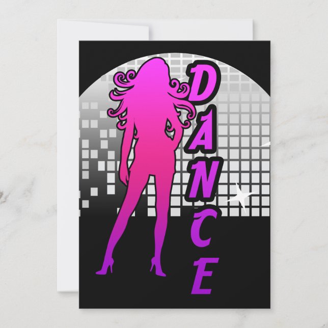 Disco Ball Dancer. (Front)