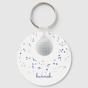 Disco Ball Dancer Key Ring