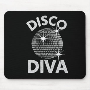 Disco Ball Disco Diva Queen1 Mouse Pad
