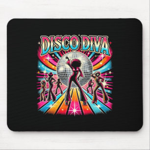Disco Ball Disco Diva Queen  Mouse Pad