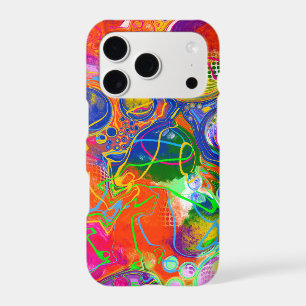 Disco Ball Electricity Fluid Art