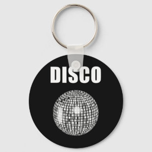 Disco Ball For Funky Soul Music Lovers  Key Ring